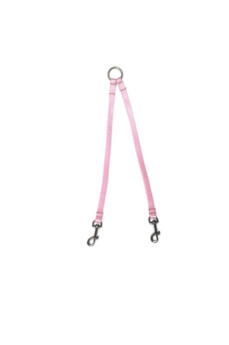 Rozdzielacz smyczy ALIZOO A-013, 10 mm x 40 cm jasnoróżowy