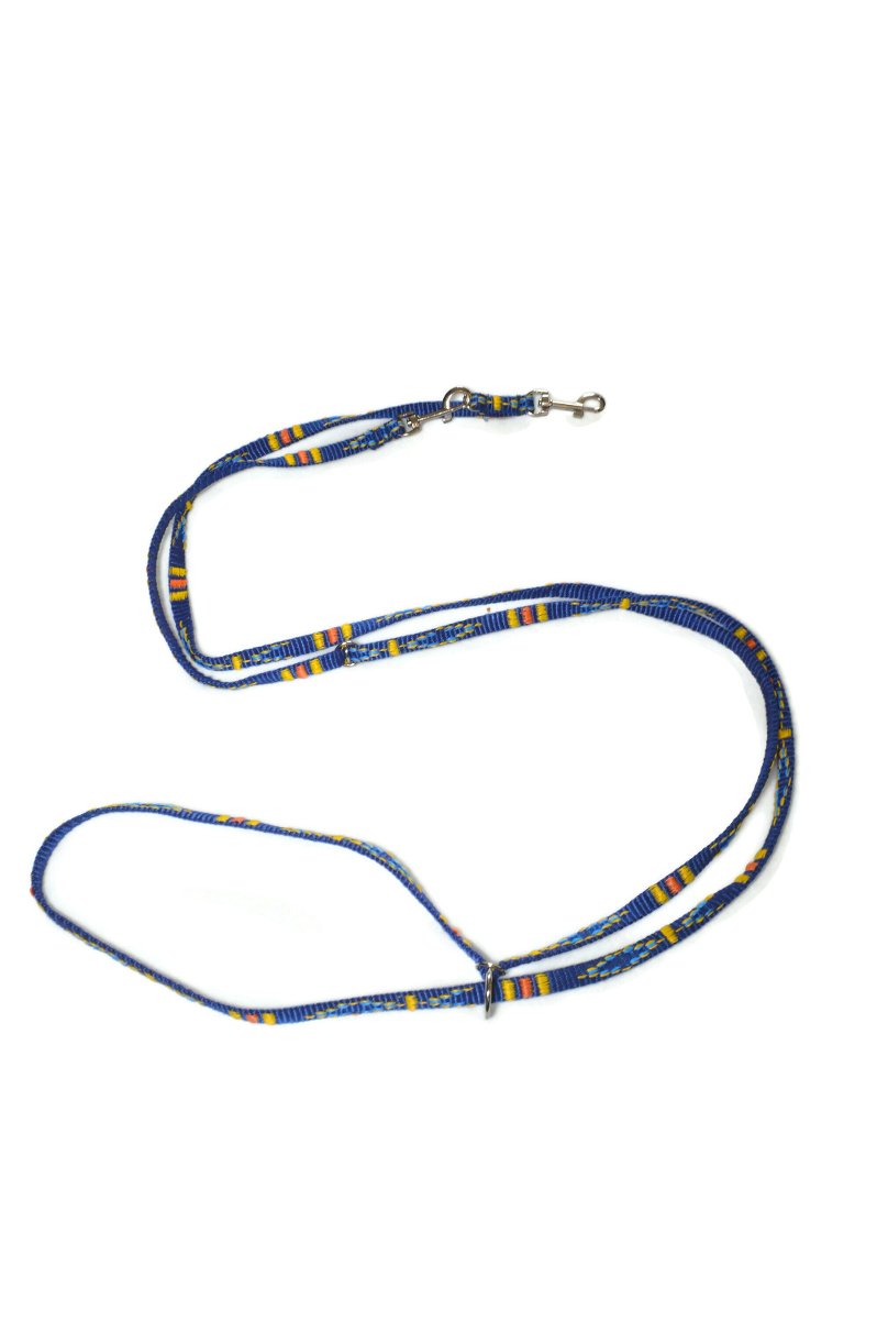 Smycz indiańska ALIZOO A-127, 10 mm x 220 cm bordowa