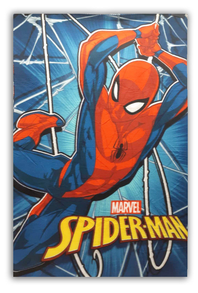 Setino Koc polarowy 100x140 Spiderman blue 5999100314993