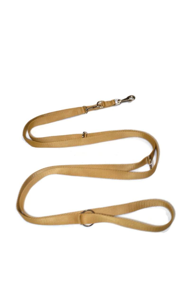 Smycz taśma ALIZOO A-039, 25 mm x 330 cm złota
