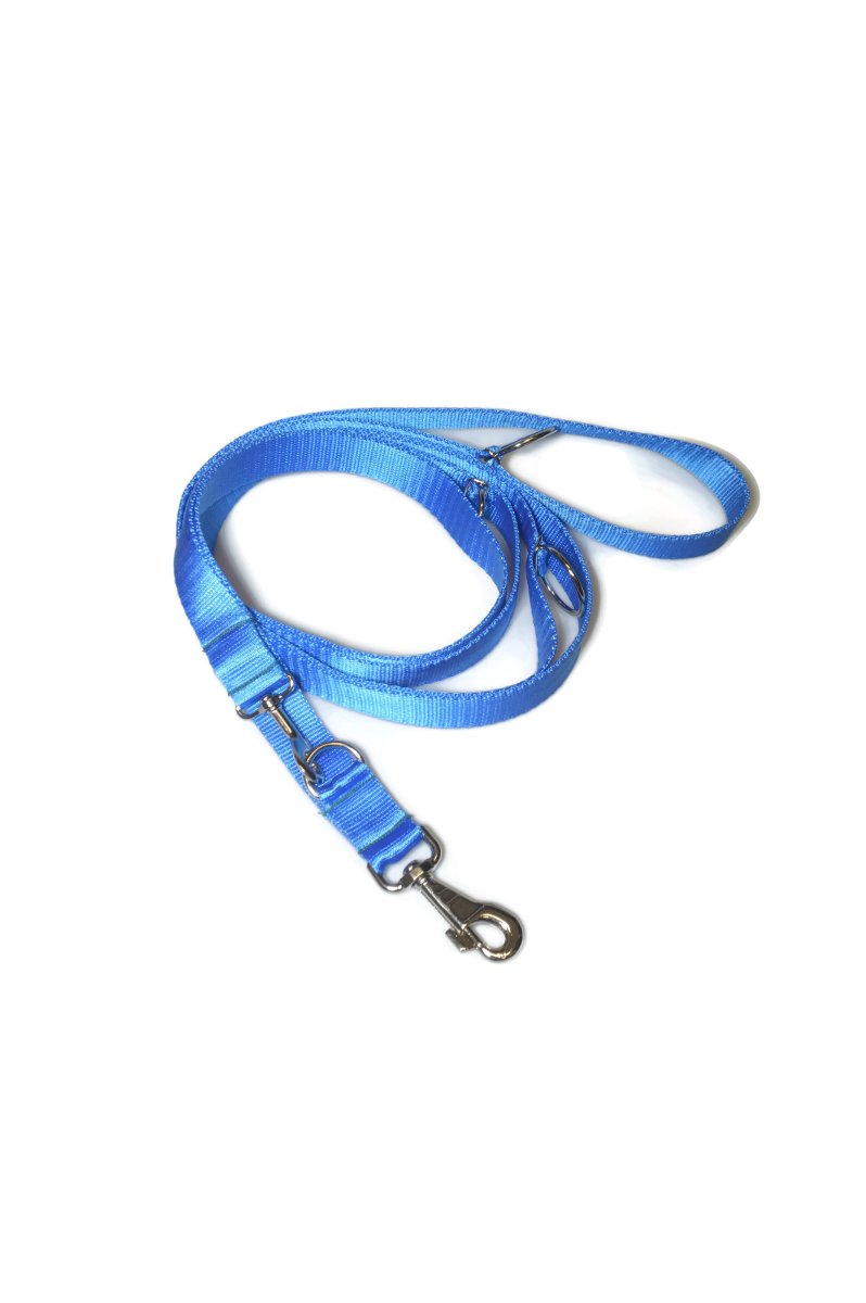 Smycz taśma ALIZOO A-040, 30 mm x 330 cm niebieska