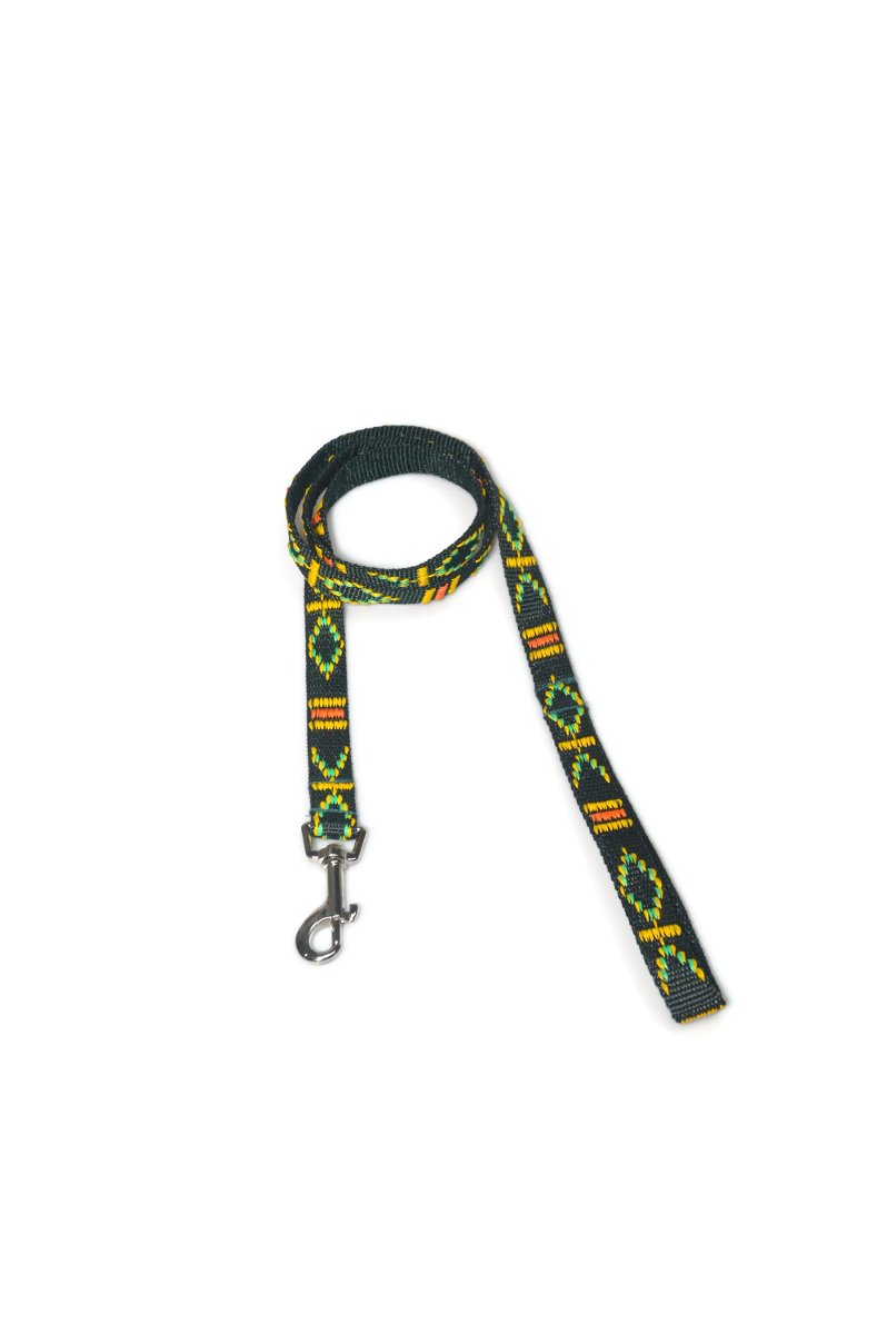 Smycz indiańska ALIZOO A-120, 20 mm x 130 cm zielona