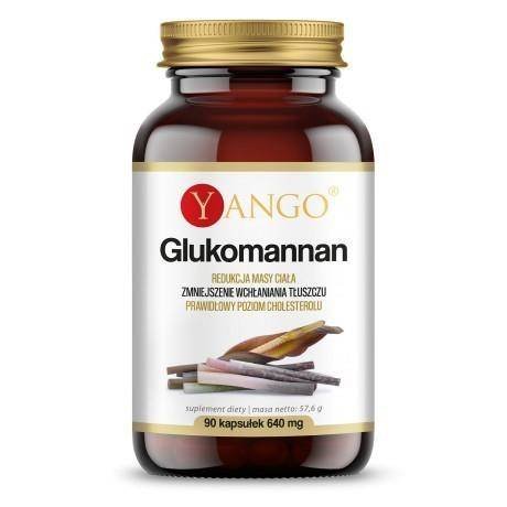 APOTHEKE Yango Yango Glukomannan 640 mg 90 k naturalny