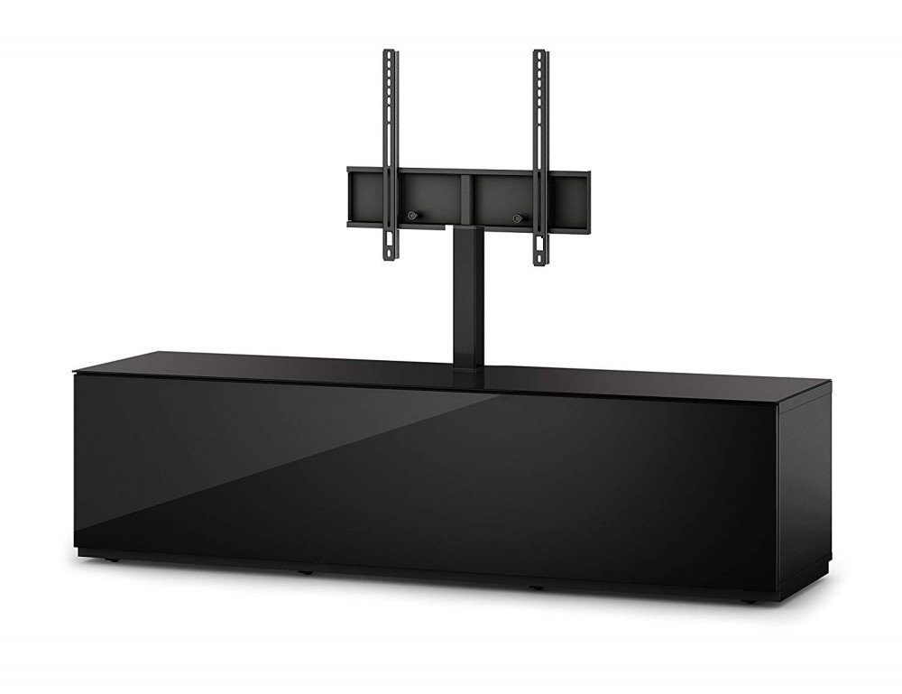 Sonorous STUDIO161 Szafka audio video z uchwytem na telewizor STA161F-BLK-BLK-BS STA161F-BLK-BLK-BS