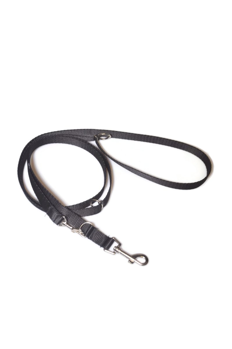 Smycz taśma ALIZOO A-034, 20 mm x 220 cm czarna