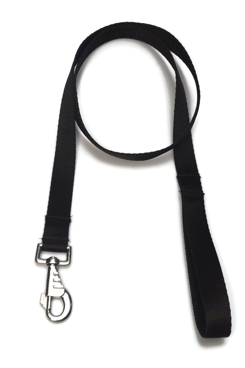 Smycz taśma ALIZOO A-024, 30 mm x 130 cm czarna