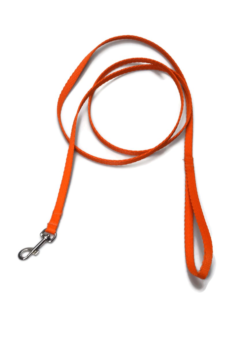 Smycz taśma ALIZOO A-025, 10 mm x 180 cm pomarańczowa