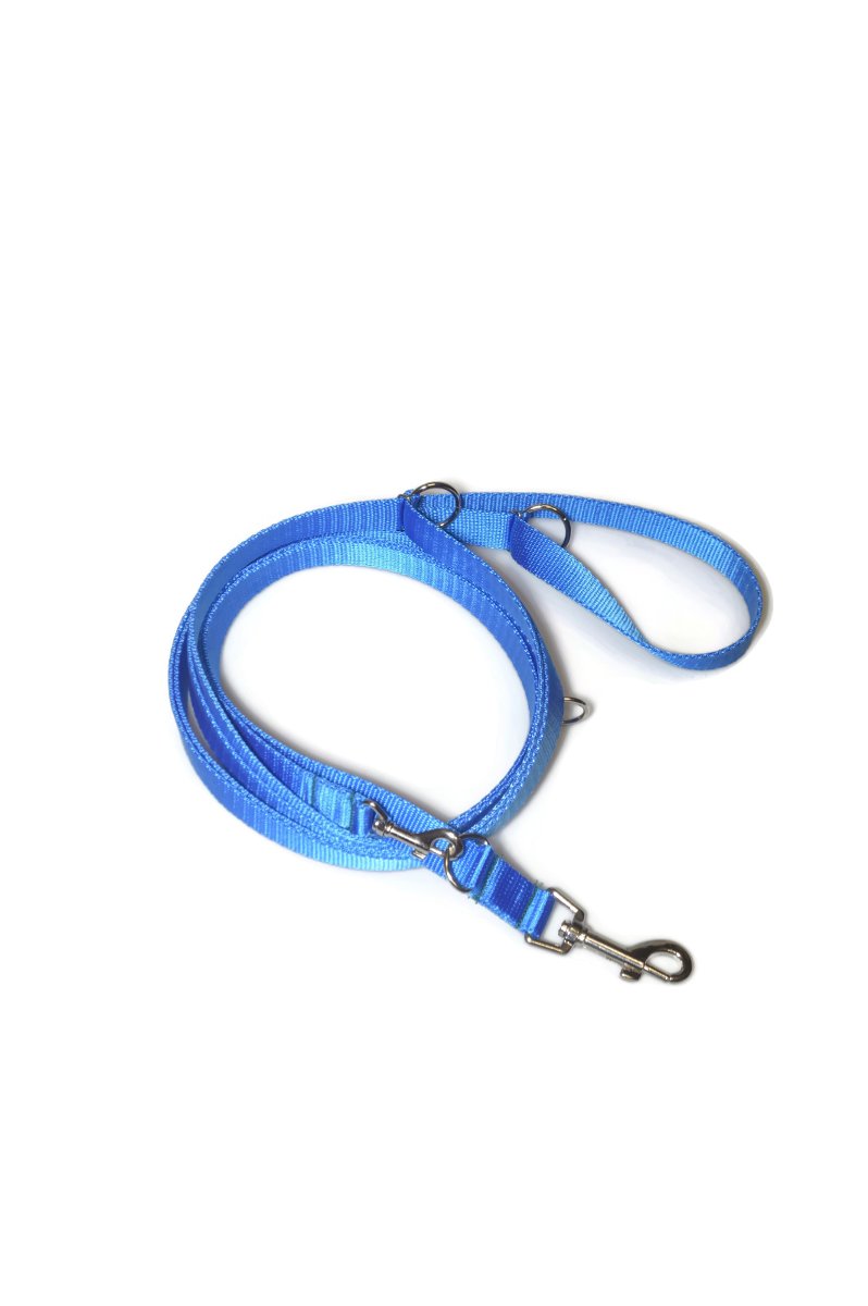 Smycz taśma ALIZOO A-038, 20 mm x 330 cm niebieska