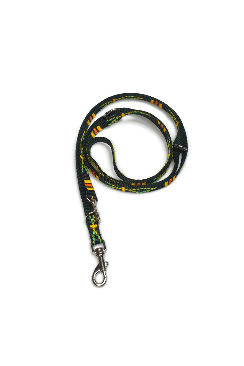 Smycz indiańska ALIZOO A-129, 15 mm x 220 cm zielona