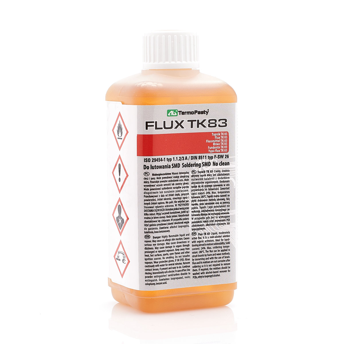 Topnik TK83 FLUX 100ml z pędzelkiem NO CLEAN