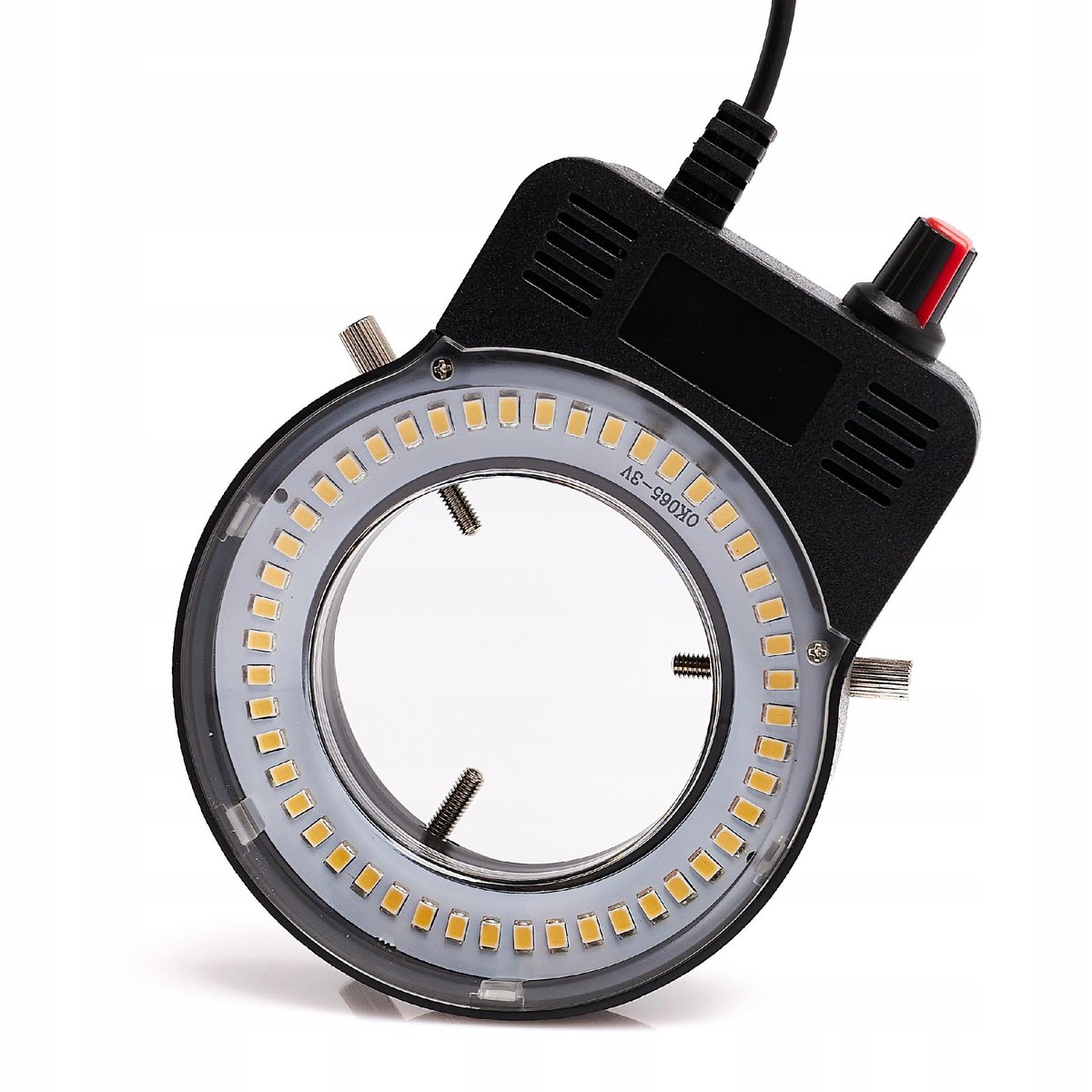 Regulowane Oświetlenie 32 Led 60Mm Do Mikroskopu