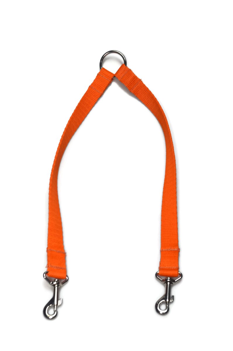 Rozdzielacz smyczy ALIZOO A-016, 20 mm x 40 cm pomarańczowy