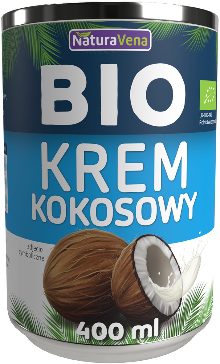 NaturAvena Ekologiczny krem kokosowy o zawartości tłuszczu 17... Produkt sterylizowany