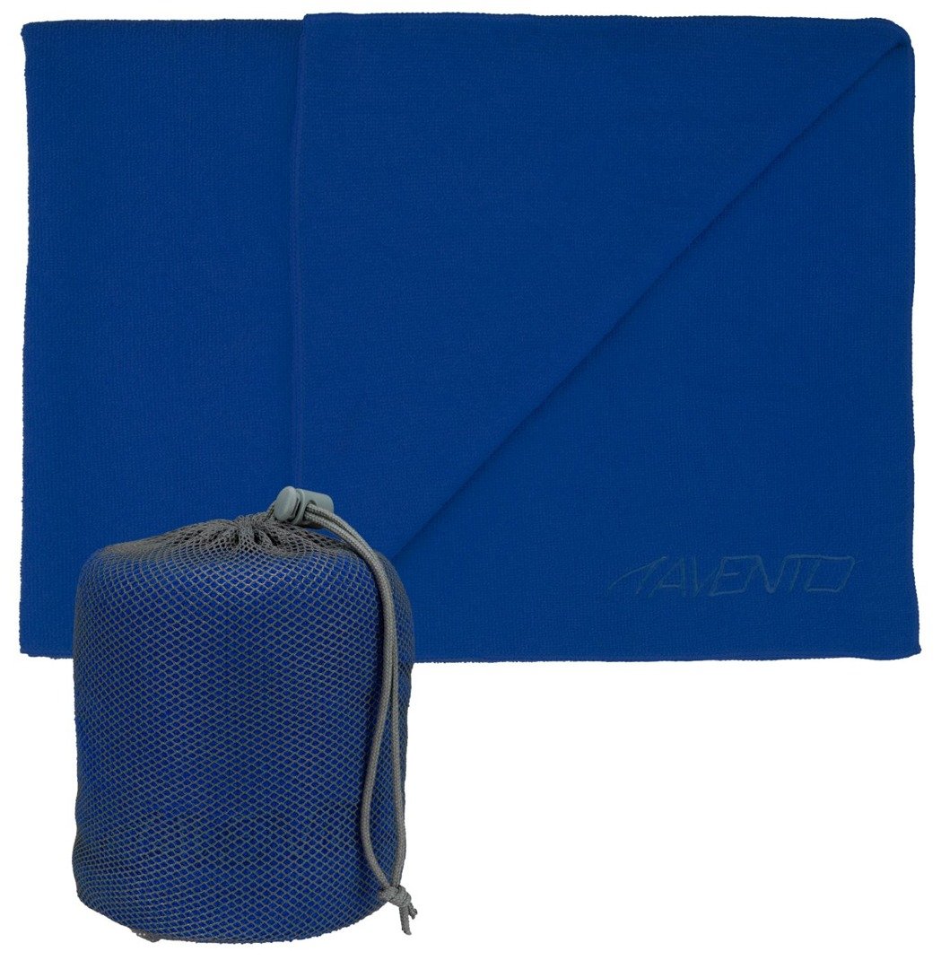 Avento sportowy ręcznik z mikrofazy kompaktowy, niebieski, 120 x 80 cm 8716404276850