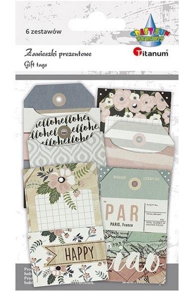 Titanum Zawieszki prezentowe mix 12szt