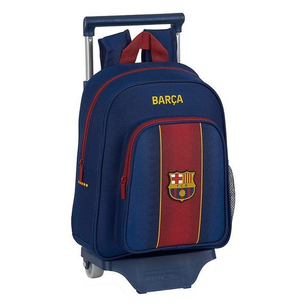 Plecak szkolny, trolley, na kólkach  705 F.C. Barcelona 20/21 Kasztanowy Granatowy