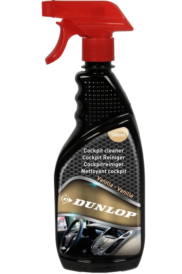 Фото - Автомобільний ароматизатор Dunlop Płyn do czyszczenia kokpitu wanilia  500ml 