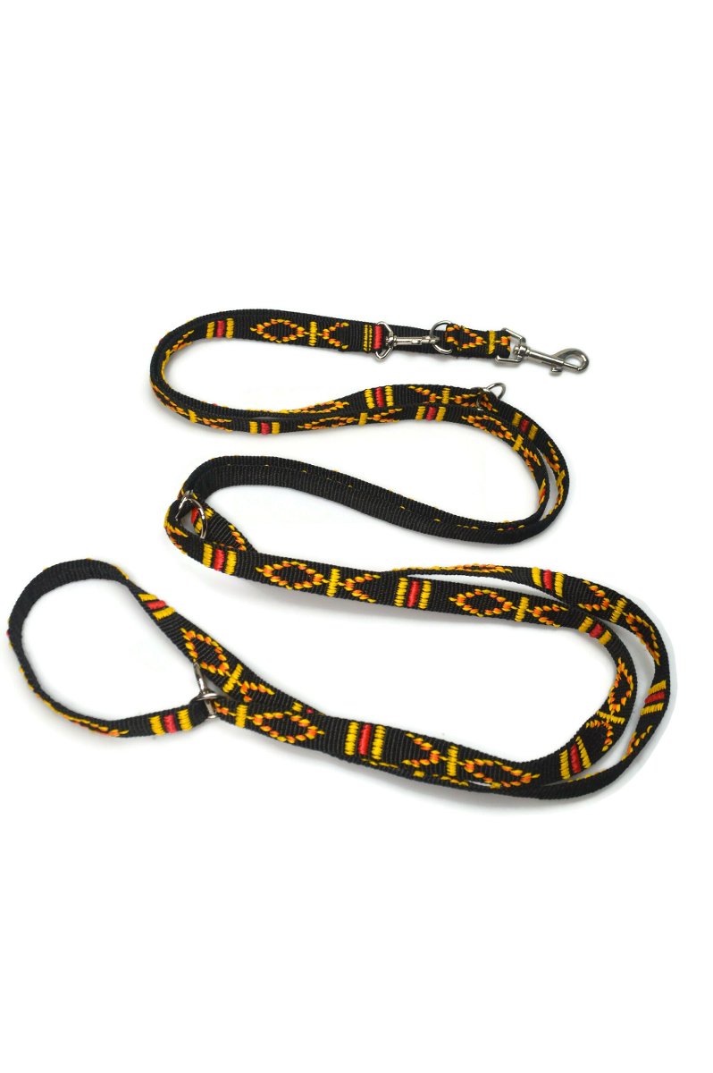 Smycz indiańska ALIZOO A-133, 20 mm x 330 cm czarna