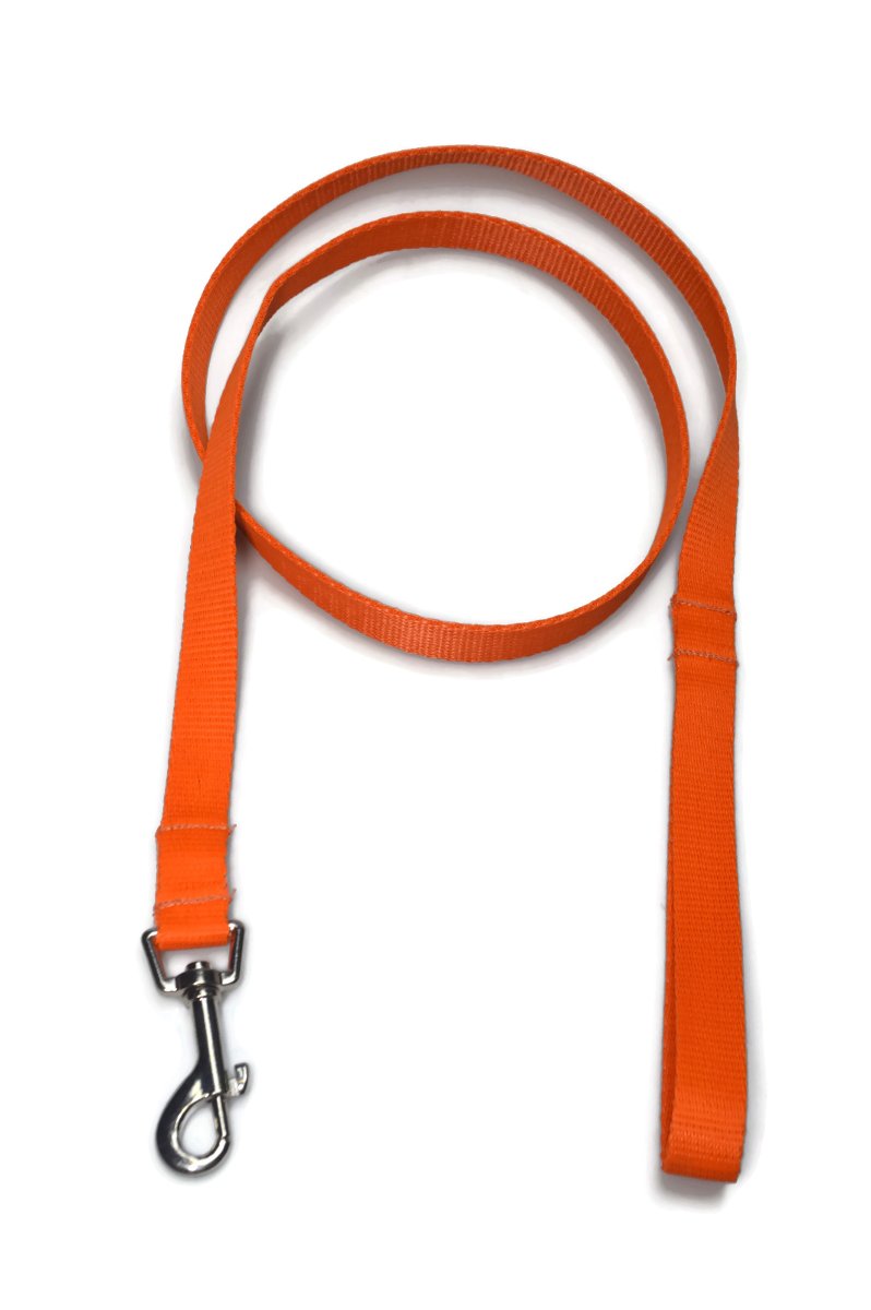 Smycz taśma ALIZOO A-022, 20 mm x 130 cm pomarańczowa