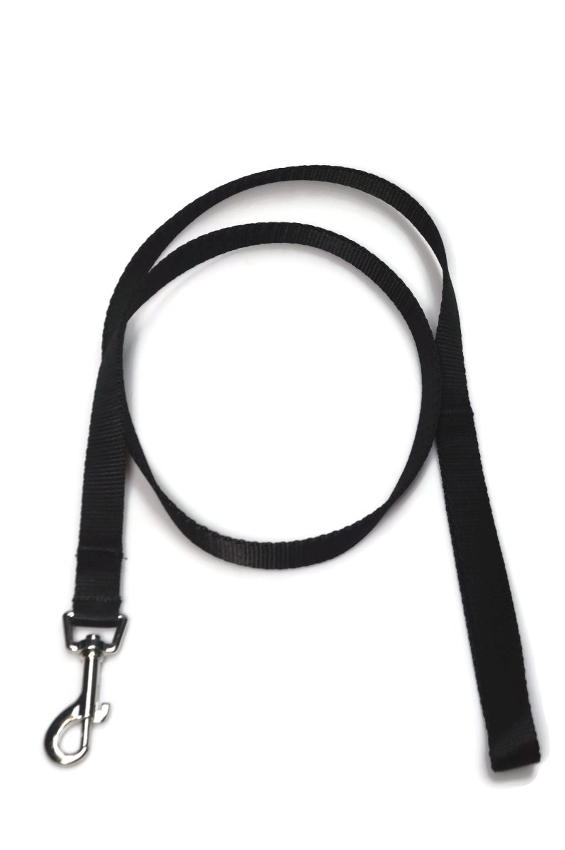 Smycz taśma ALIZOO A-022, 20 mm x 130 cm czarna