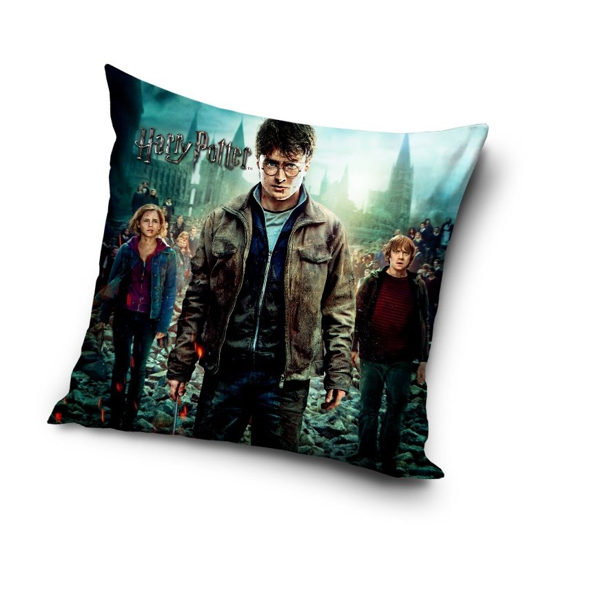 Carbotex Poszewka licencyjna 40x40 Harry Potter Hermiona Ron hp203022