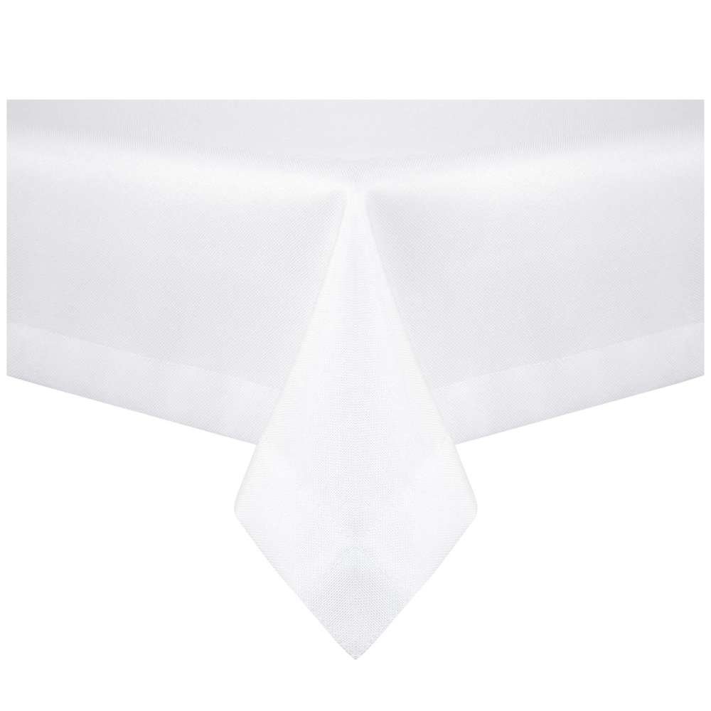 Łóżkoholicy Obrus Plamoodporny Klasyczny Elegant Biały 140x260