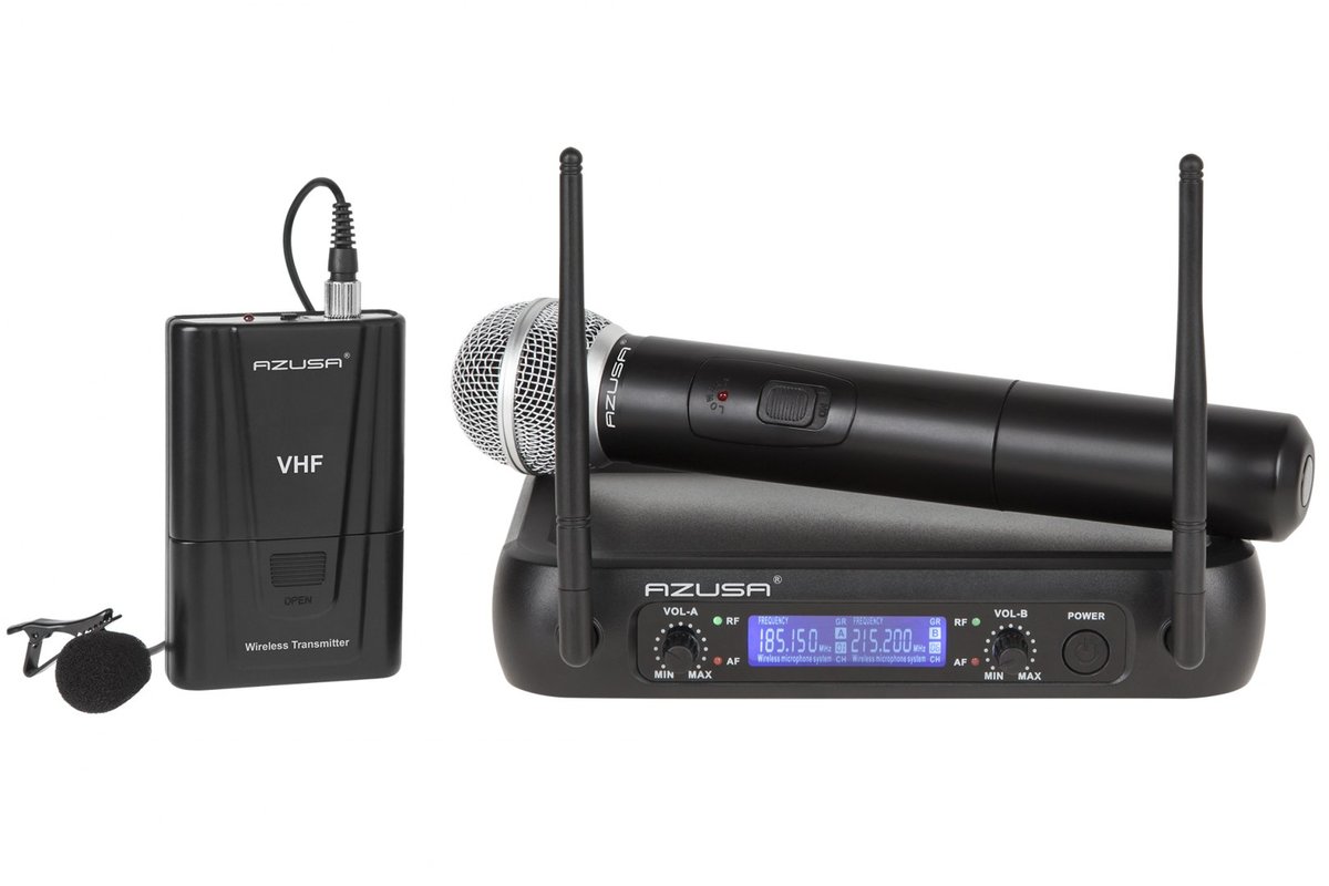 Azusa Mikrofon VHF WR-358LD LEC-MIK0142 LEC-MIK0142