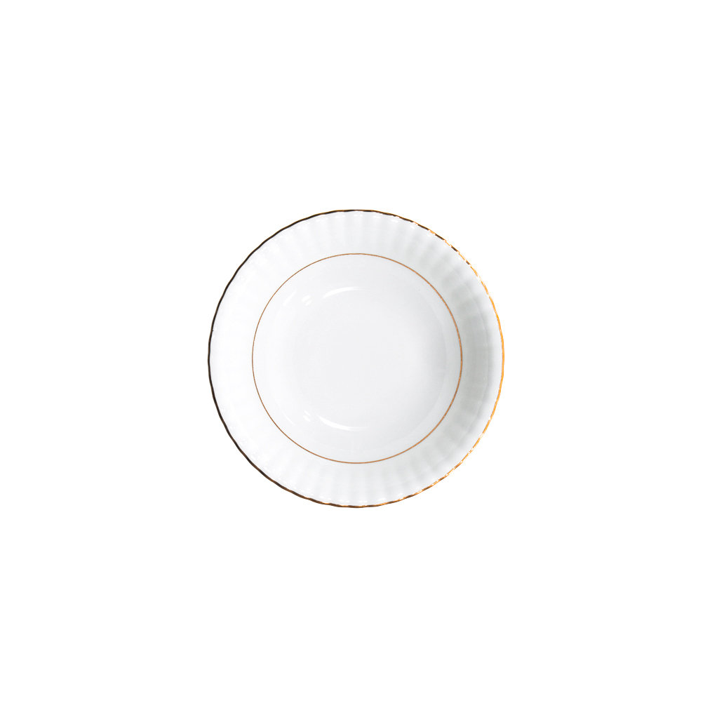 Chodzież Salaterka okrągła porcelana Iwona Złoty Pasek 13cm 0101005491