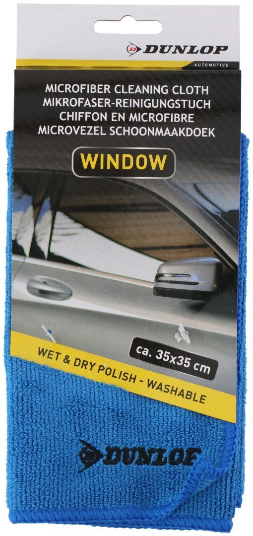 Dunlop Ścierka z mikrofibry do czyszczenia okien i szyb Dunlop E-15129
