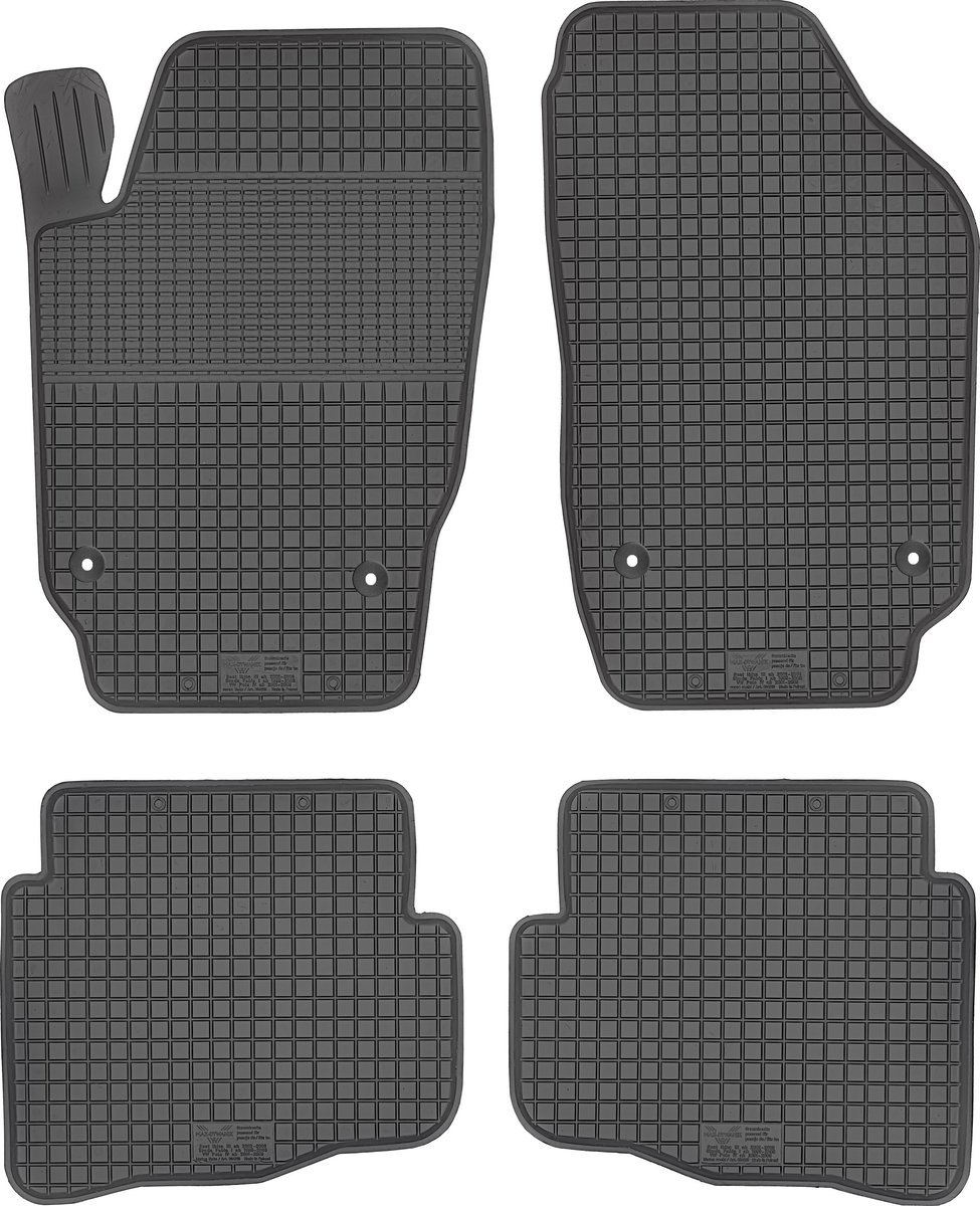 Dywaniki samochodowe MAX-DYWANIK, Volkswagen Polo IV 2001-2009 / Seat Ibiza III 2002-2008 / Skoda Fabia I 1999-2008 804216