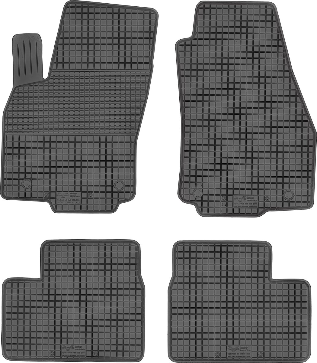 Dywaniki samochodowe MAX-DYWANIK, Opel Astra G 1998-2009 803508 - Bez Stoperów