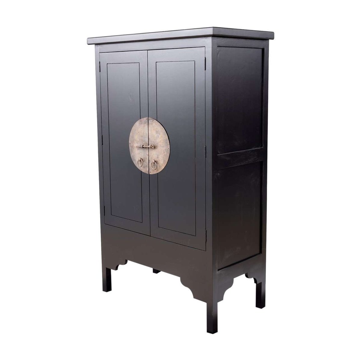 Dekoria pl pl Kredens Modern 104x56x170cm black 104 x 56 x 170 cm 005-603
