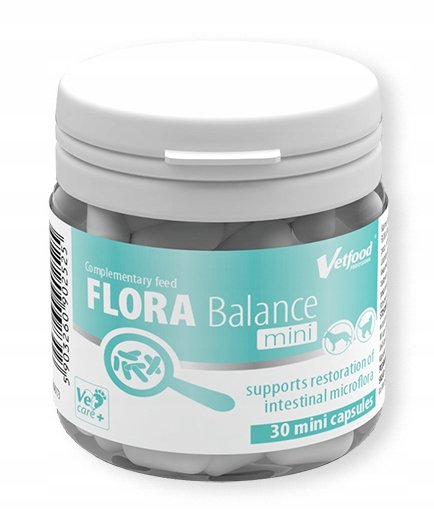 VETFOOD - Flora Balance mini kapsułki 30szt.