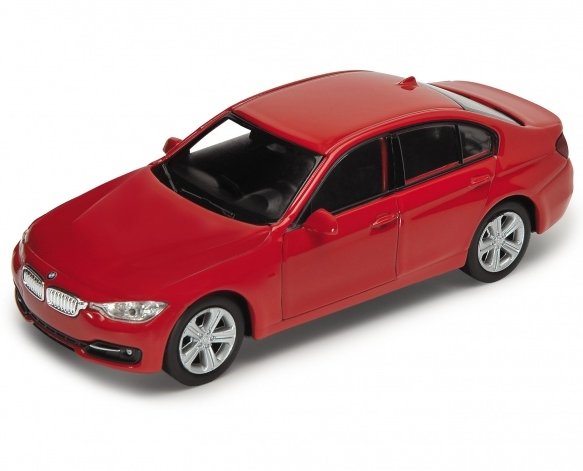 Welly 1:34 BMW 335i - czerwony