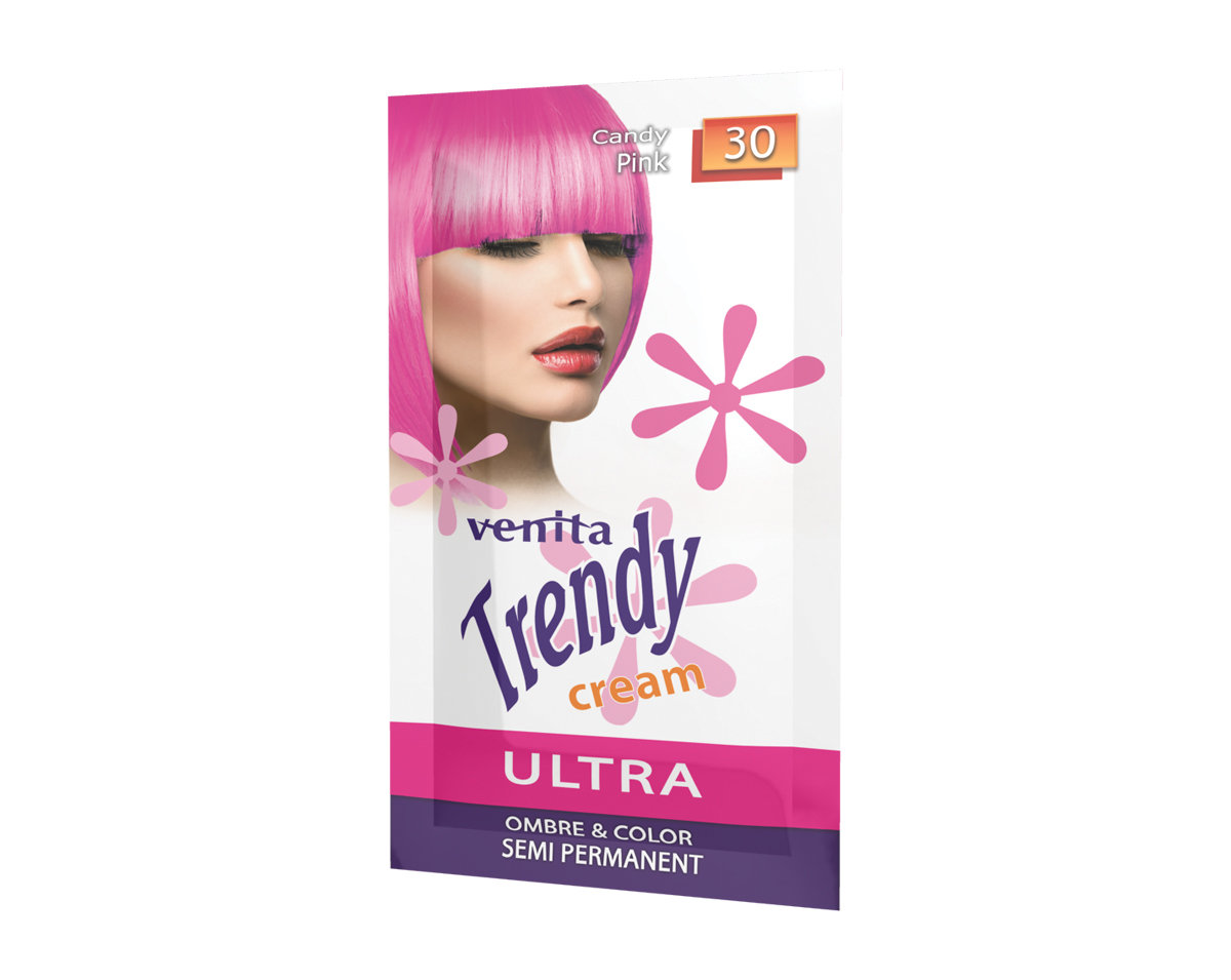 Venita Trendy Cream Ultra 30 Candy Pink 75601-uniw