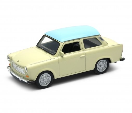 WELLY 1:39 Trabant 601 kremowy z niebieskim dachem