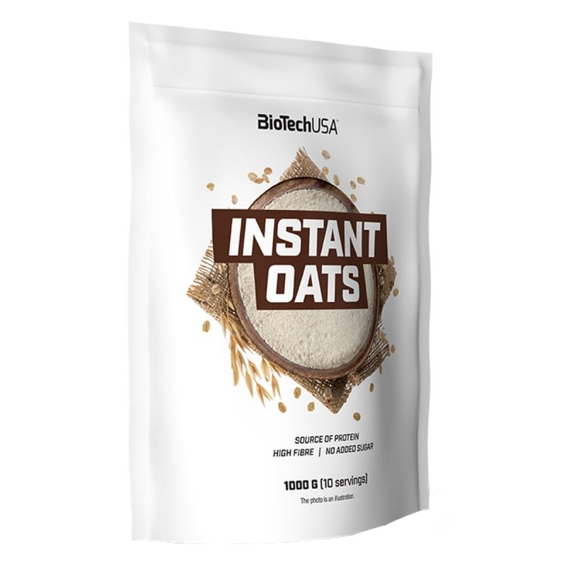 BIOTECH Instant Oats, płatki owsiane - czekolada, 1000 g