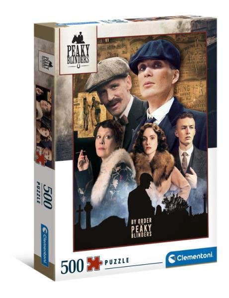 Clementoni Puzzle 500 elementów. Peaky Blinders