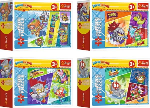 Trefl Puzzle MiniMaxi Super Szpiedzy 21116 / 21117 / 21118 / 21119