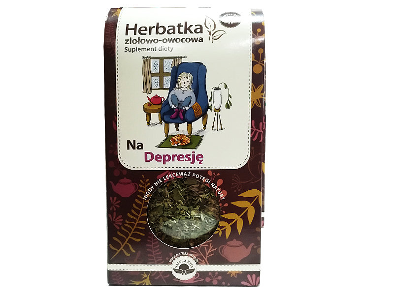 Natura Wita Herbatka ziołowo-owocowa NA DEPRESJĘ 100g