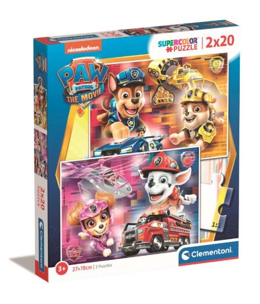 Puzzle 2 x 20 el. Paw Patrol Clementoni