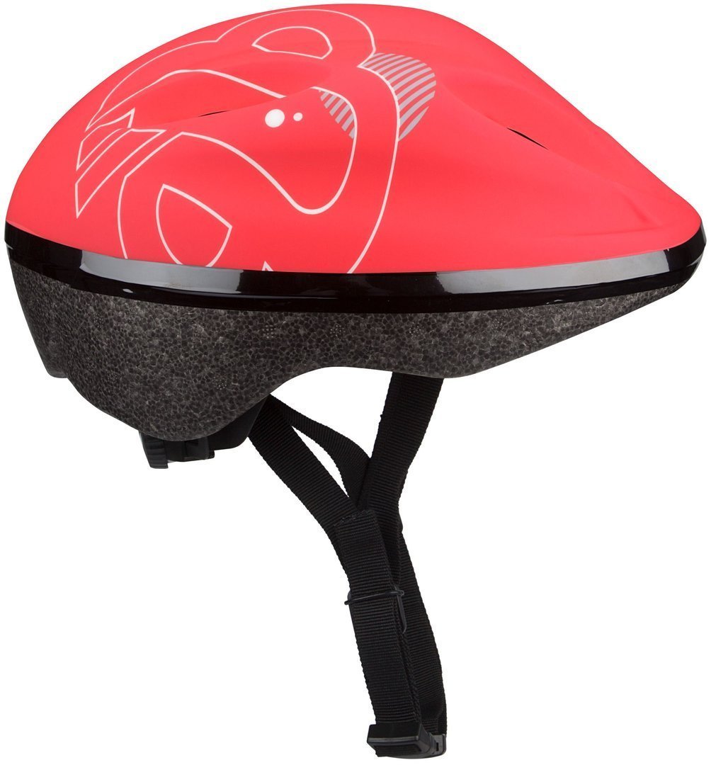 Nijdam Kask rowerowy dla dzieci Raging Red 52-56cm N60EB04-RED