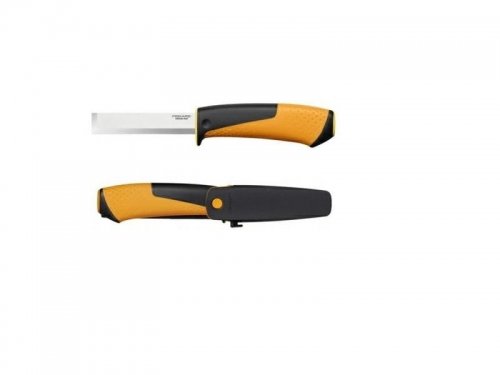 FISKARS Nóż stolarski z wbudowaną ostrzałką żółty) 1023621 FS1023621