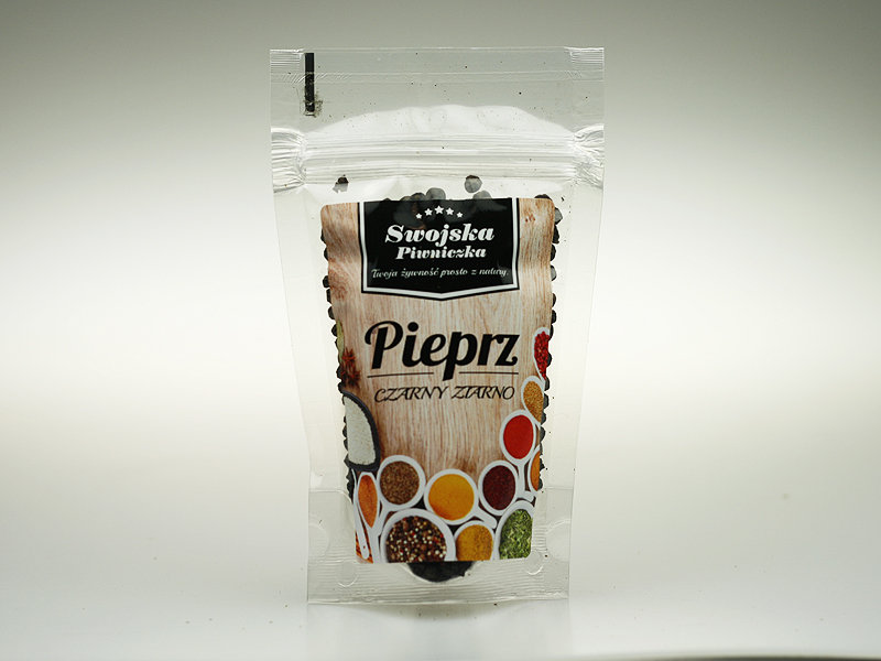 PIEPRZ CZARNY ZIARNO WIETNAM ZIARNISTY 50G Swojska Piwniczka