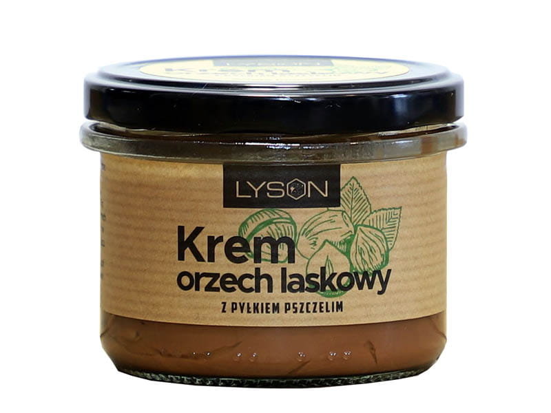 Krem Orzech Laskowy Z Pyłkiem Pszczelim 200G