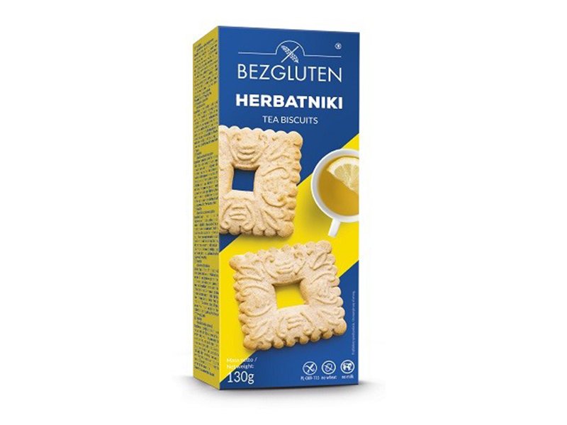 Bezgluten Herbatniki bezglutenowe 130g