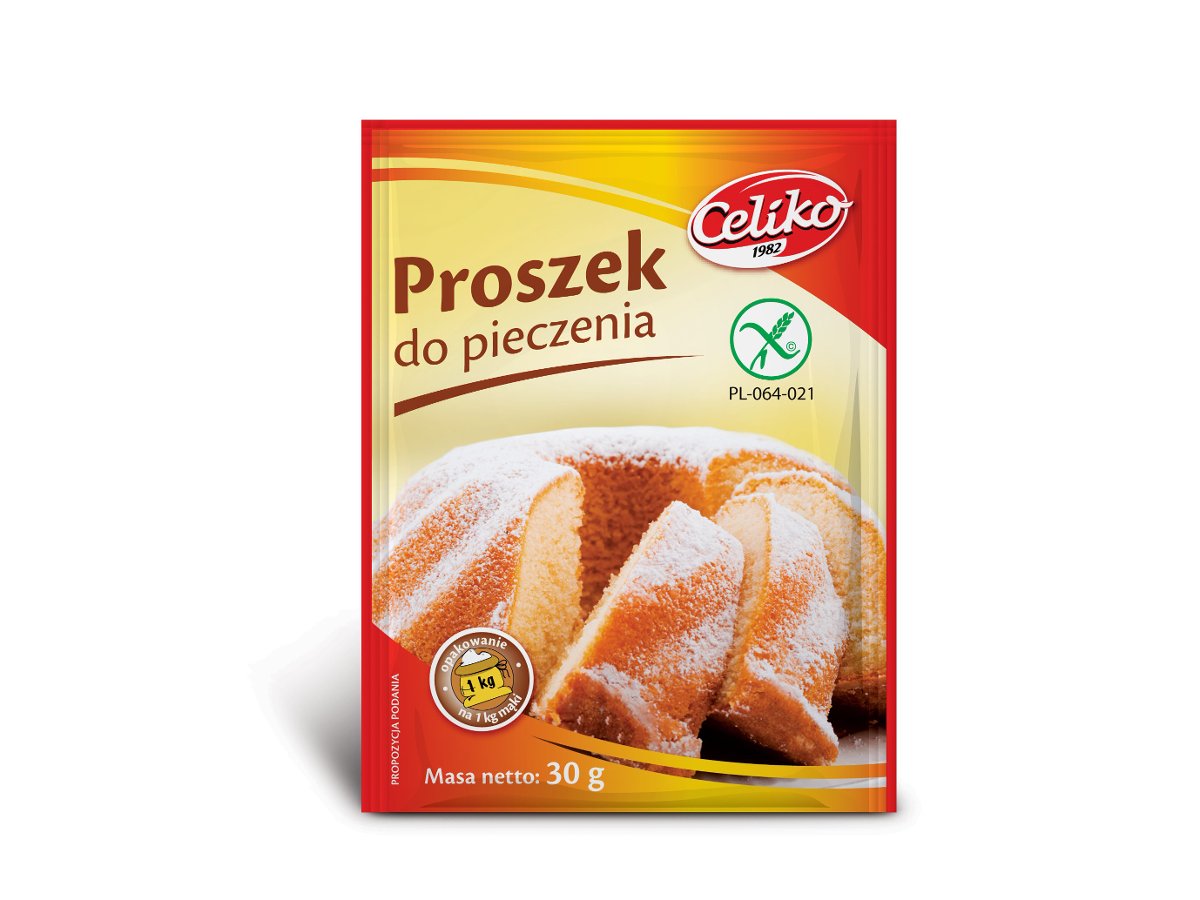 Celiko Proszek do pieczenia bezglutenowy - 30g 03789