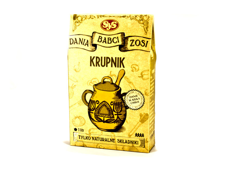 SYS Dania Babci Zosi Zupa krupnik - Dania Babci Zosi