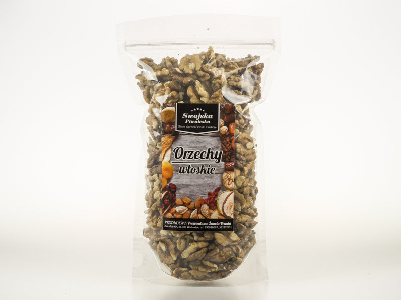 ORZECHY WŁOSKIE ŁUSZCZONE 150g Swojska Piwniczka