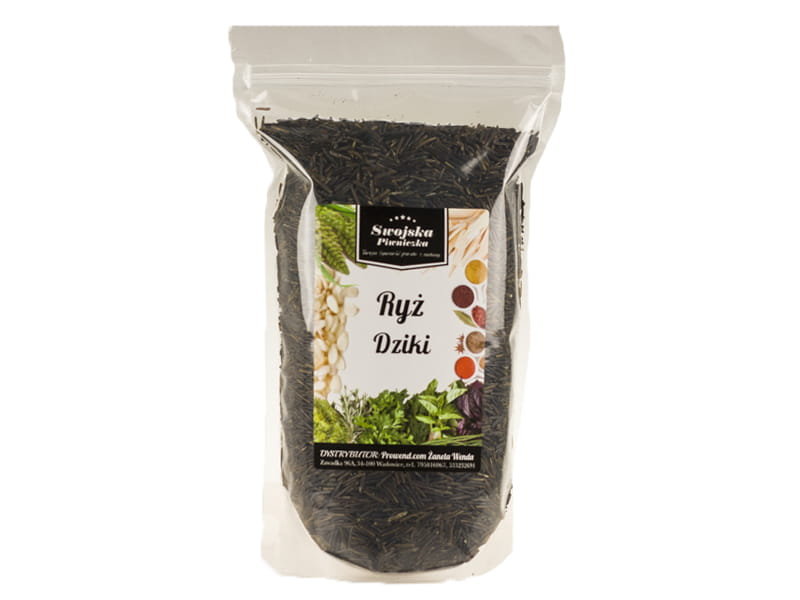 Oryginalny RYŻ DZIKI 500G USA Swojska Piwniczka